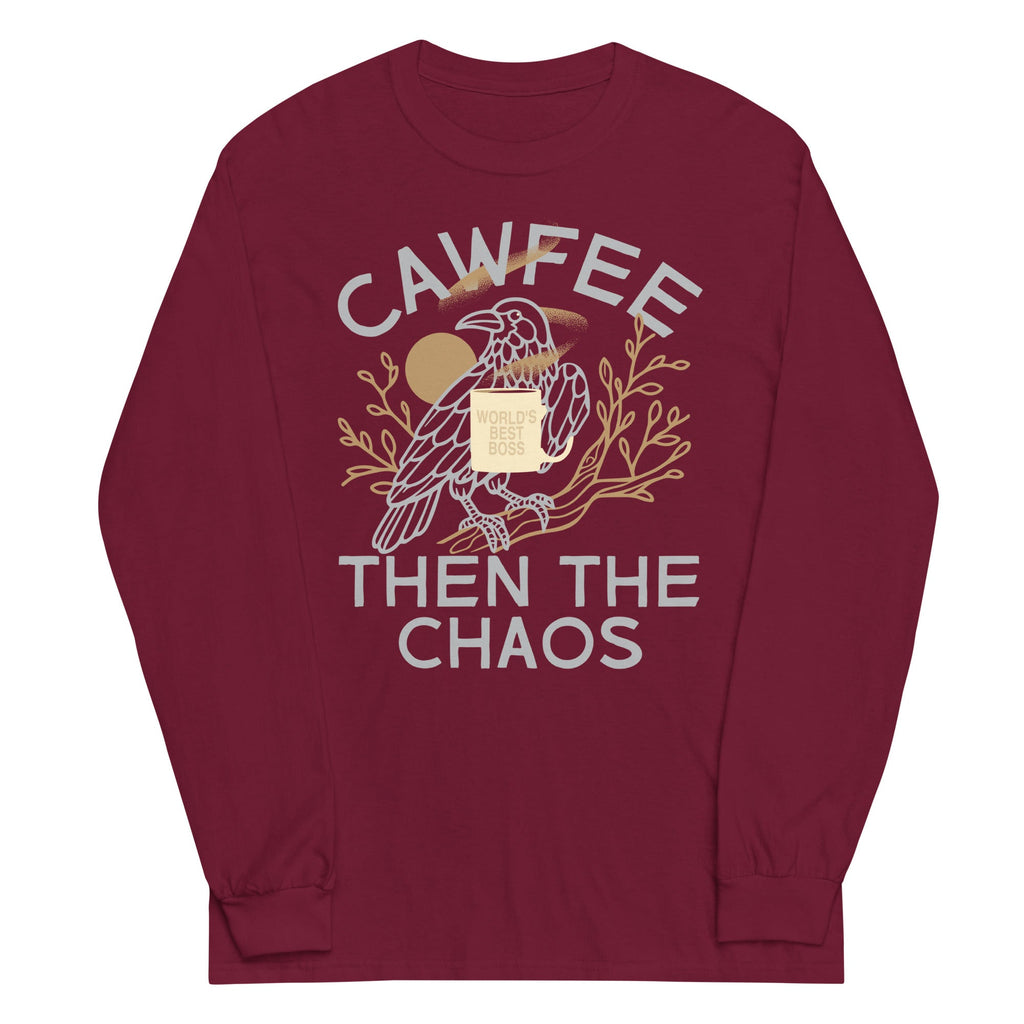 Cawfee Then The Chaos Unisex Long Sleeve Tee product image 3