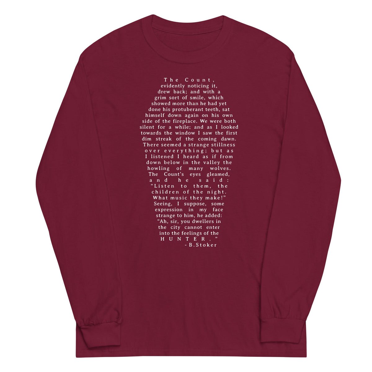 Dracula Unisex Long Sleeve Tee product image 1