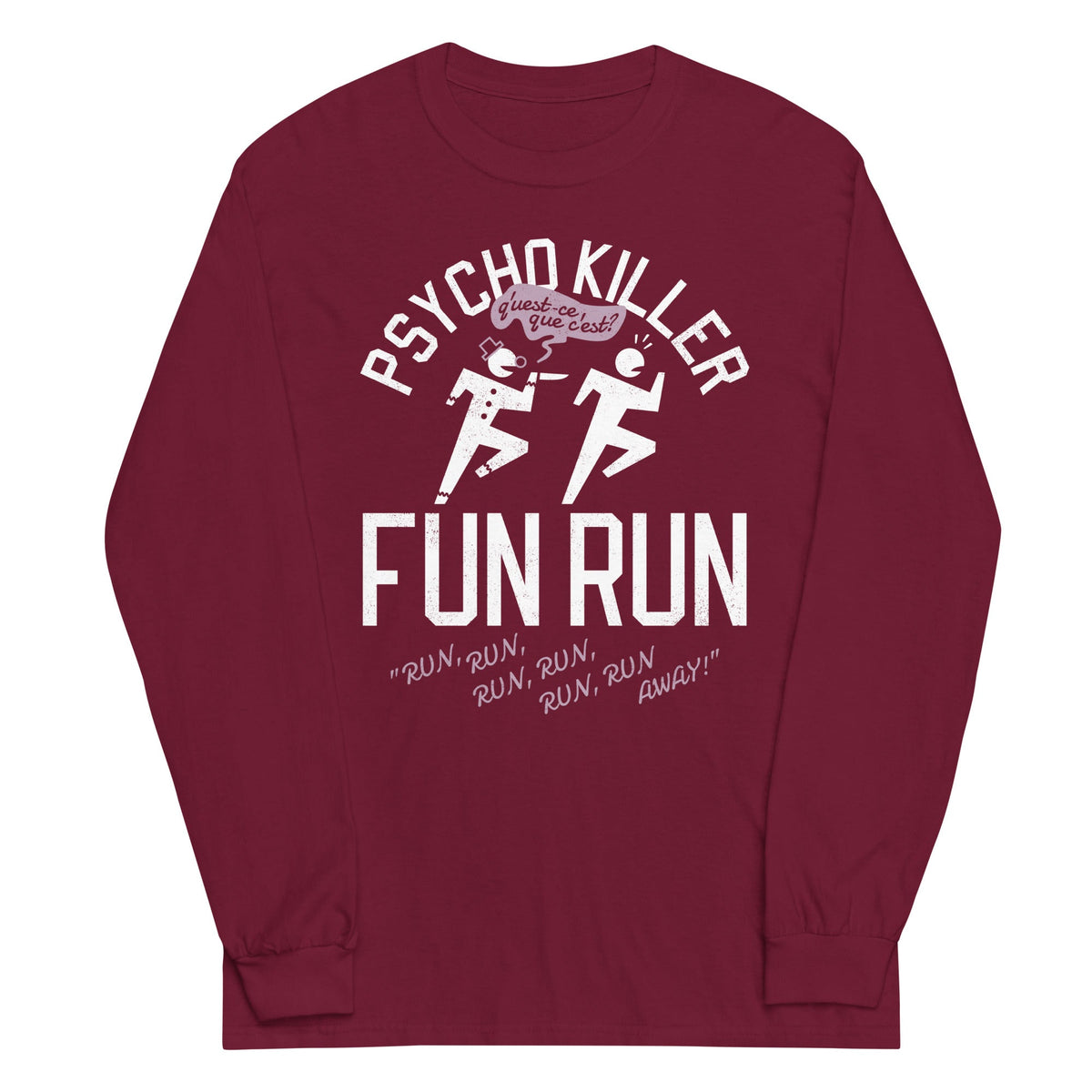 Psycho Killer Fun Run Unisex Long Sleeve Tee product image 3
