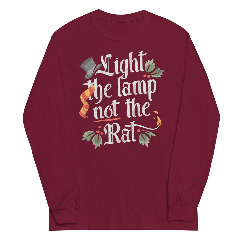 Light The Lamp Not Rat Unisex Long Sleeve Tee product image 3