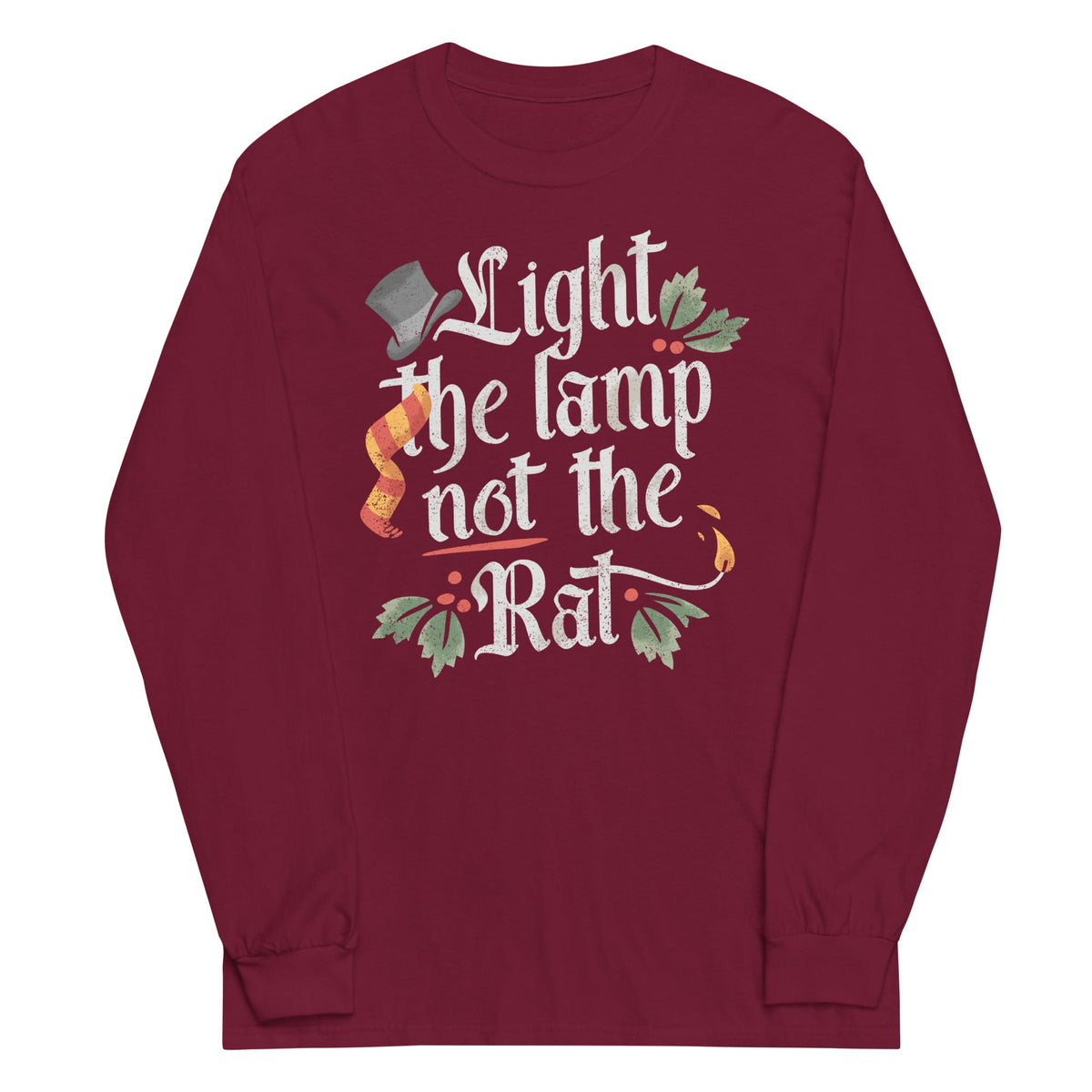 Light The Lamp Not Rat Unisex Long Sleeve Tee product image 3