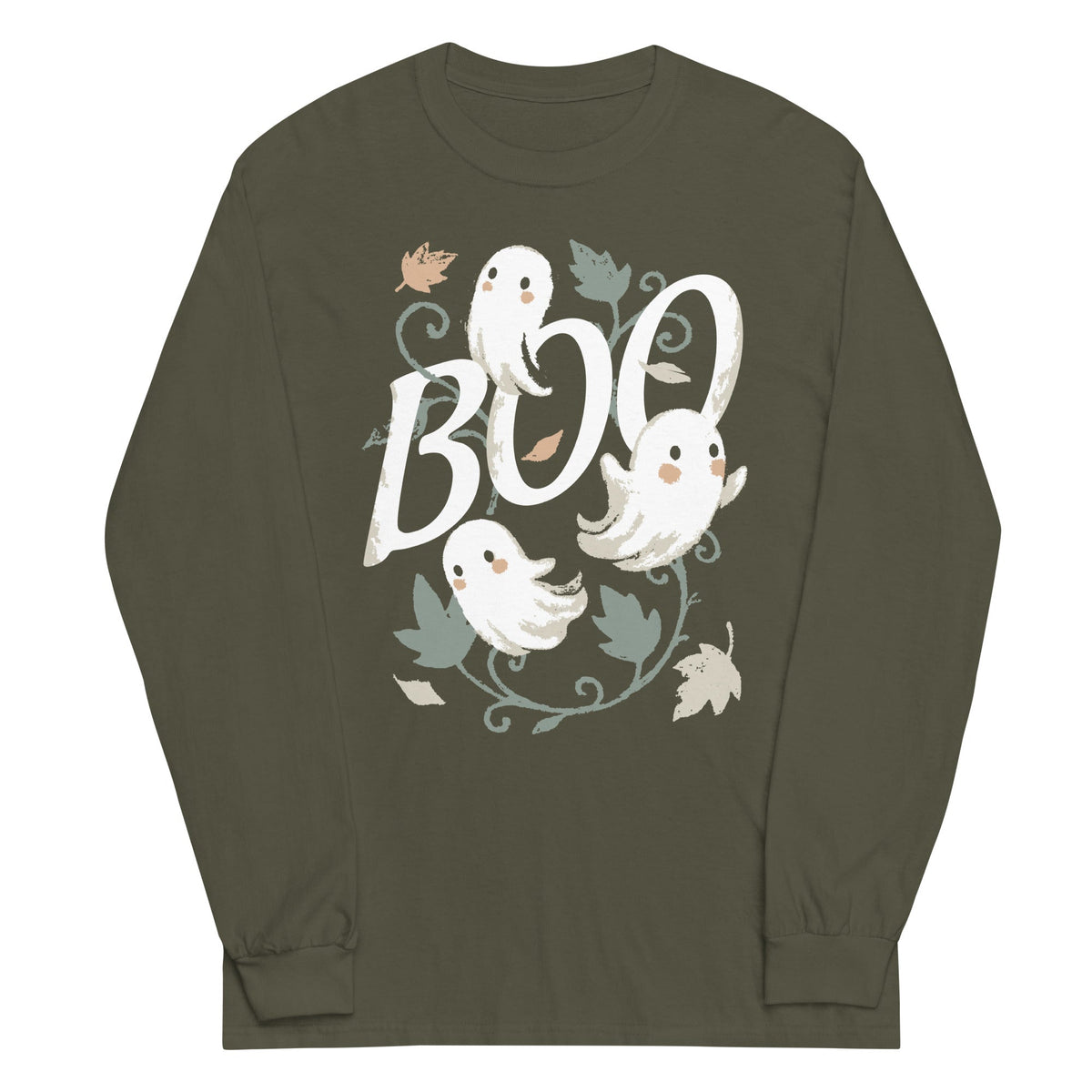 Boo Ghosts Unisex Long Sleeve Tee product image 1
