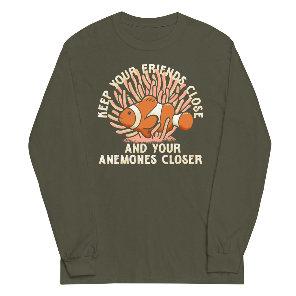 Keep Your Friends Close And Anemones Closer Unisex Long product image 6
