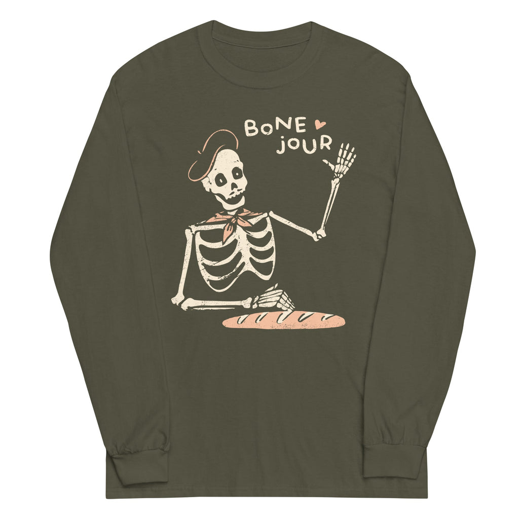 Bone Jour Unisex Long Sleeve Tee product image 5