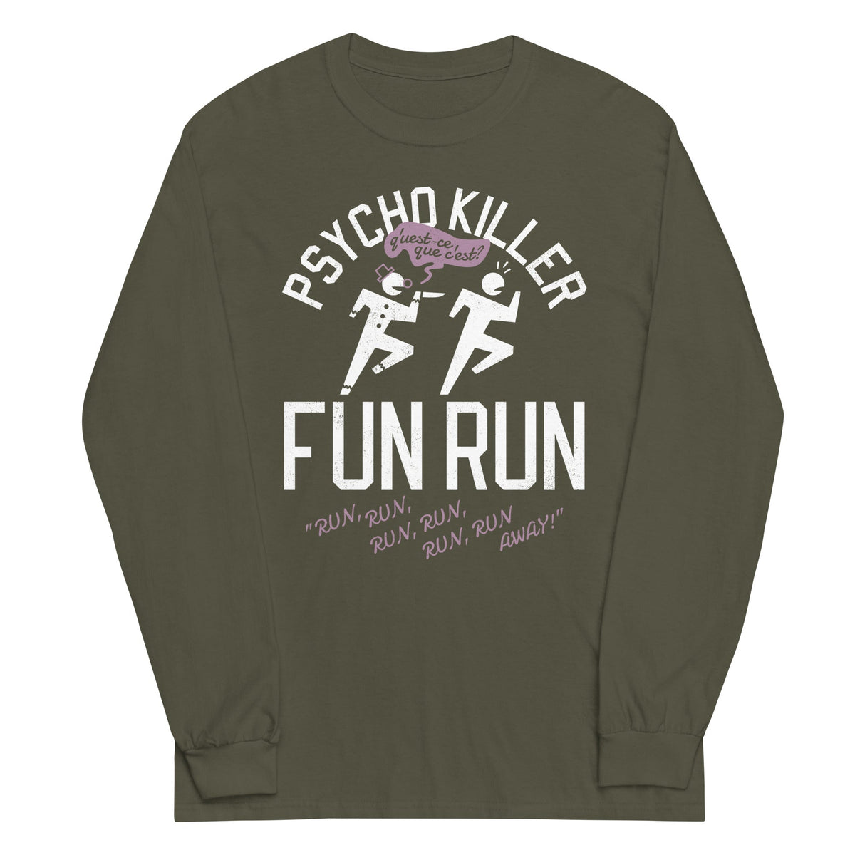 Psycho Killer Fun Run Unisex Long Sleeve Tee product image 6