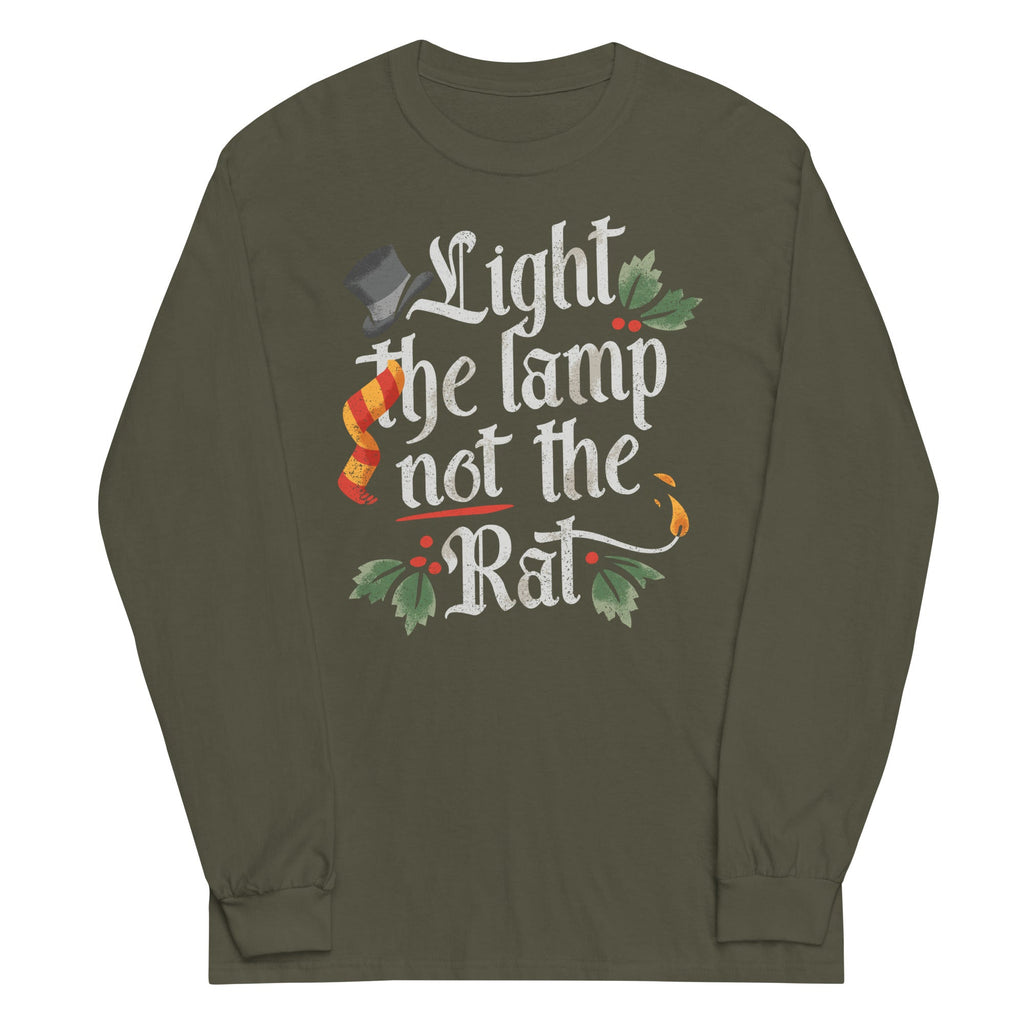 Light The Lamp Not Rat Unisex Long Sleeve Tee product image 6