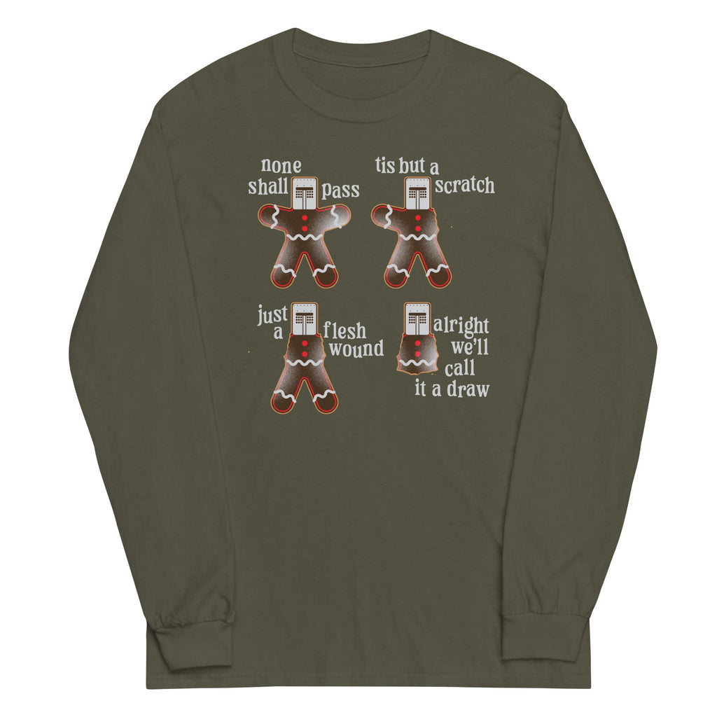 Alright We'll Call It A Draw Gingerbread Unisex Long Sleeve product image 5