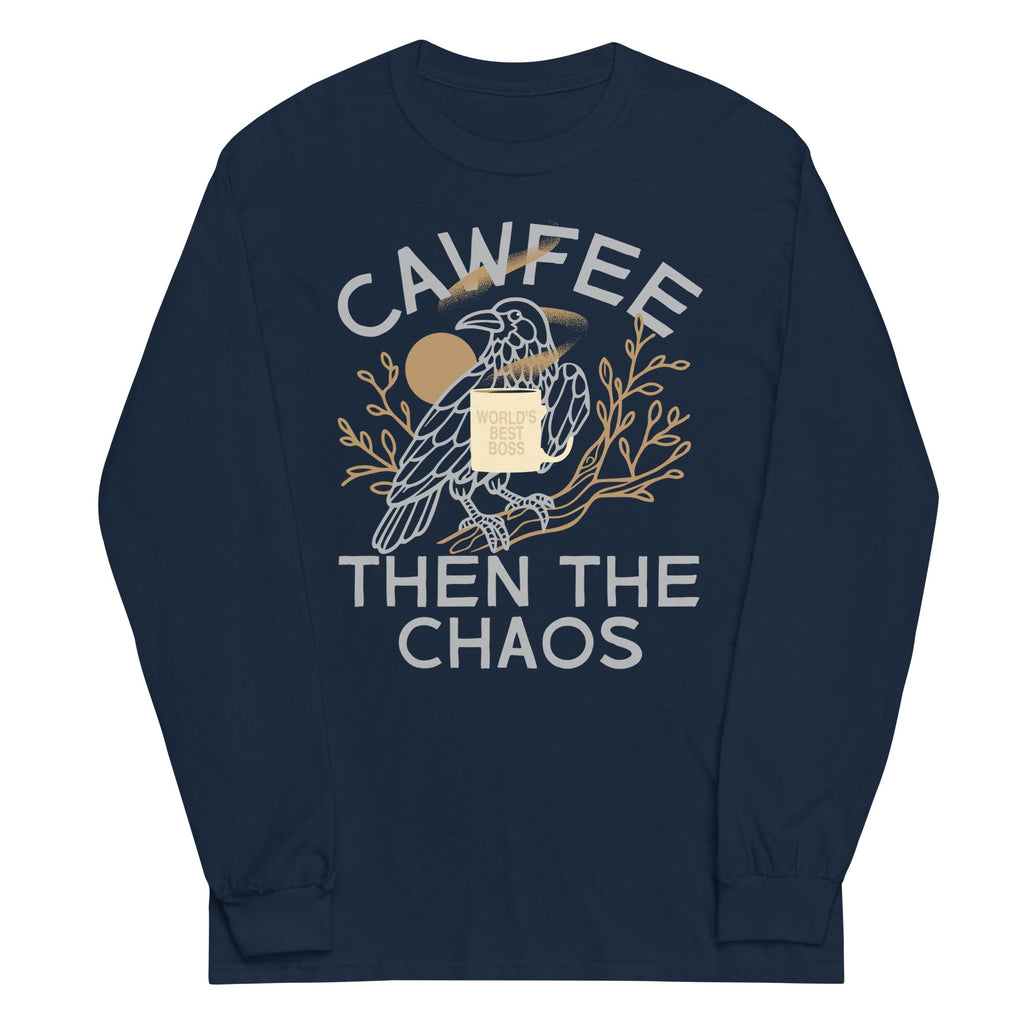 Cawfee Then The Chaos Unisex Long Sleeve Tee product image 2