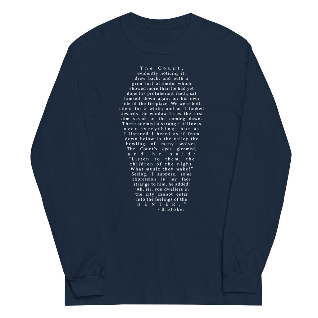 Dracula Unisex Long Sleeve Tee product image 3