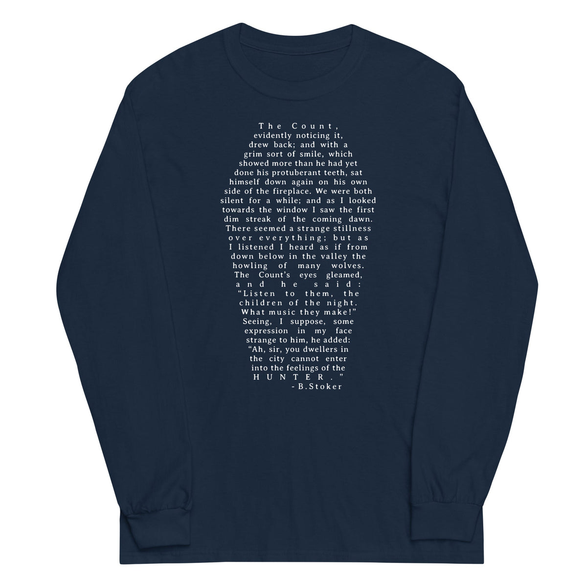 Dracula Unisex Long Sleeve Tee product image 3