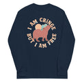 I Am Cringe But I Am Free Unisex Long Sleeve Tee product image 1