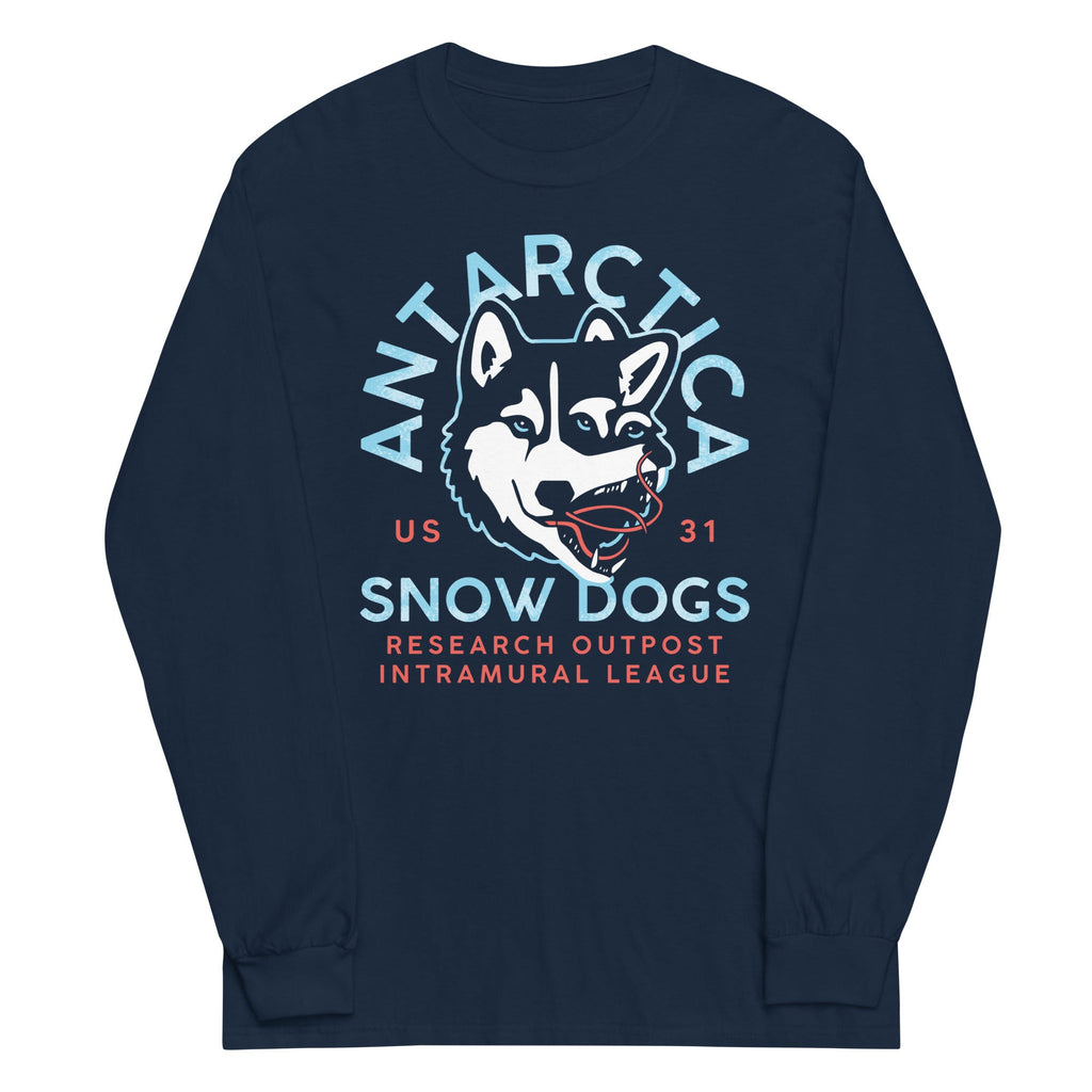 Antarctica Snow Dogs Unisex Long Sleeve Tee product image 1