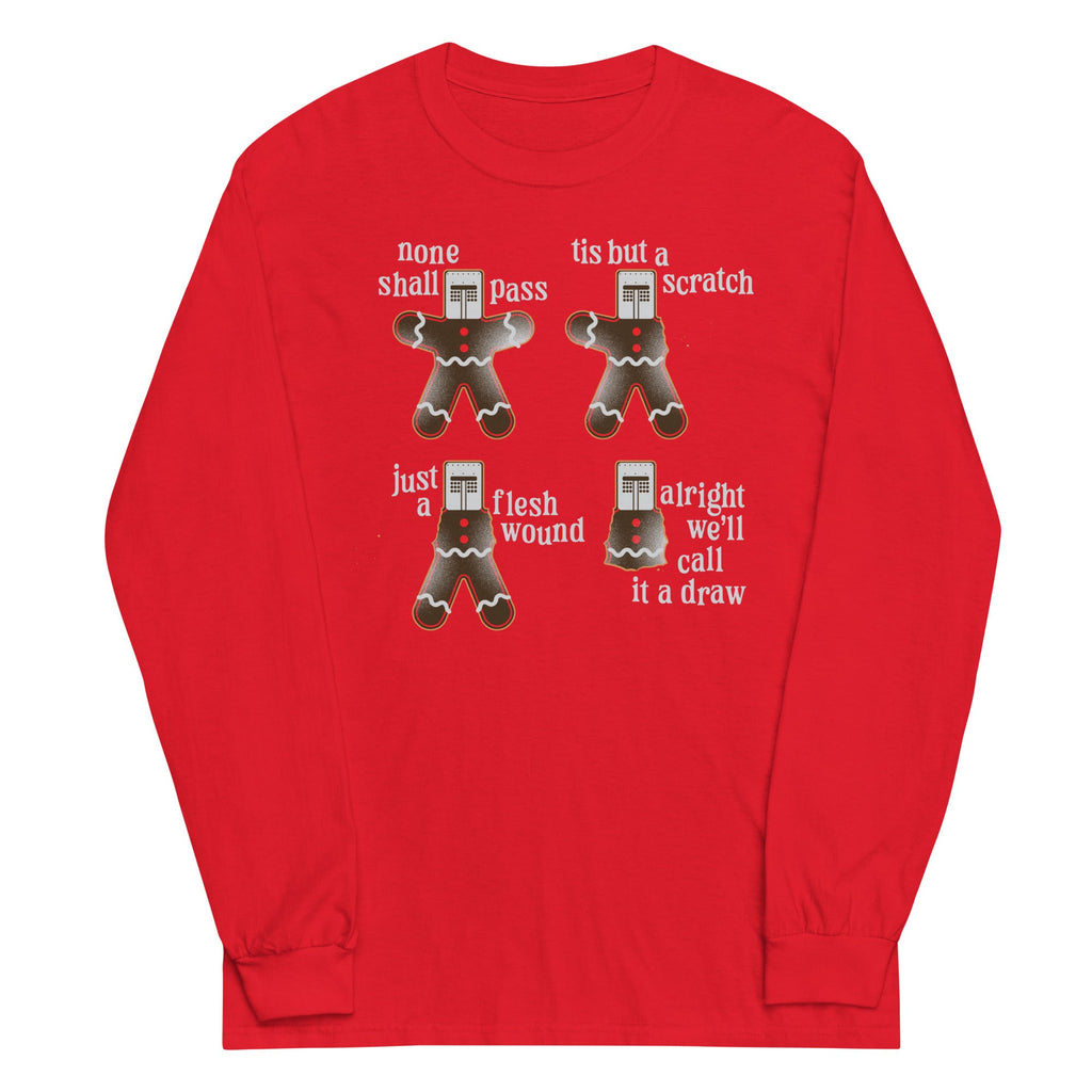Alright We'll Call It A Draw Gingerbread Unisex Long Sleeve product image 3