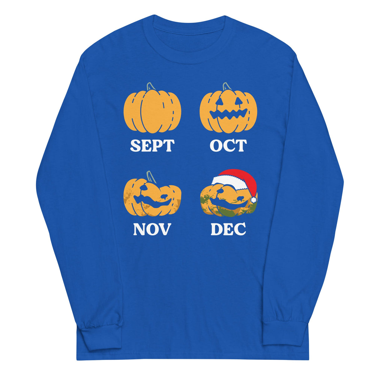 Pumpkin Months Unisex Long Sleeve Tee product image 5