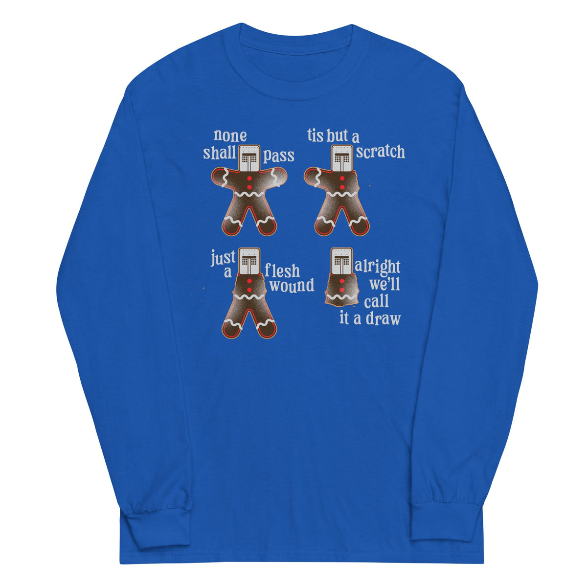 Alright We'll Call It A Draw Gingerbread Unisex Long Sleeve product image 4