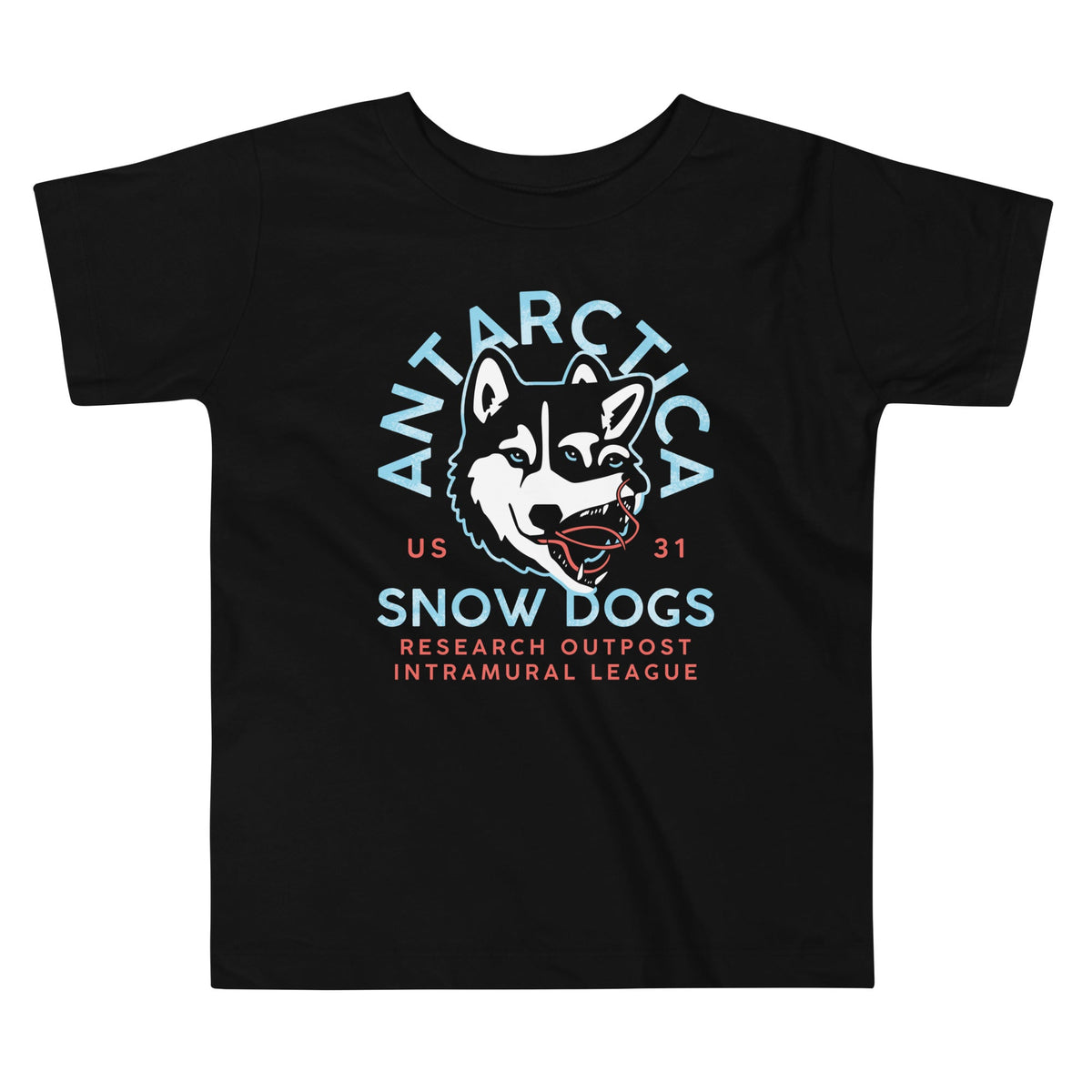 Antarctica Snow Dogs Kid's Toddler Tee product image 1