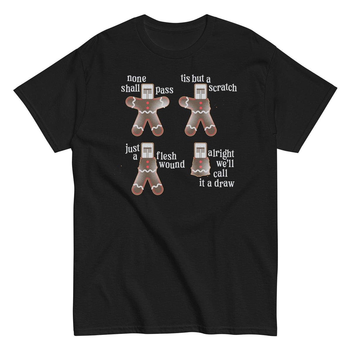 Alright We'll Call It A Draw Gingerbread Men's Classic Tee product image 2