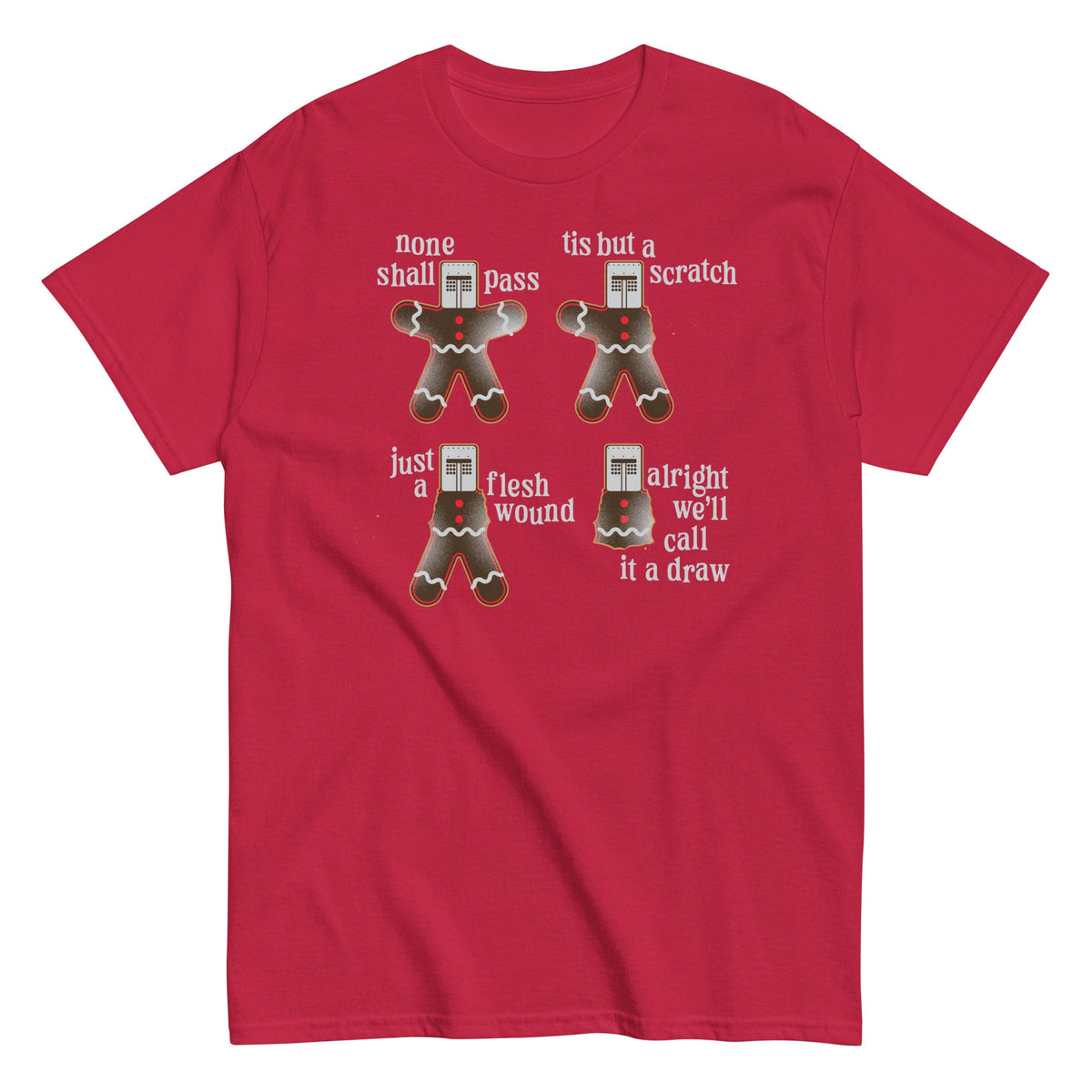 Alright We'll Call It A Draw Gingerbread Men's Classic Tee product image 3