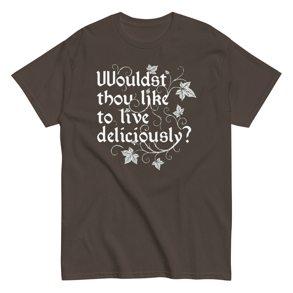 Wouldst Thou Like To Live Deliciously? Men's Classic Tee product image 5