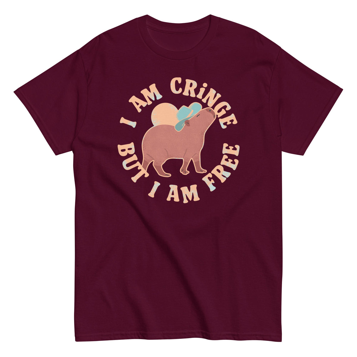 I Am Cringe But I Am Free Men's Classic Tee product image 2