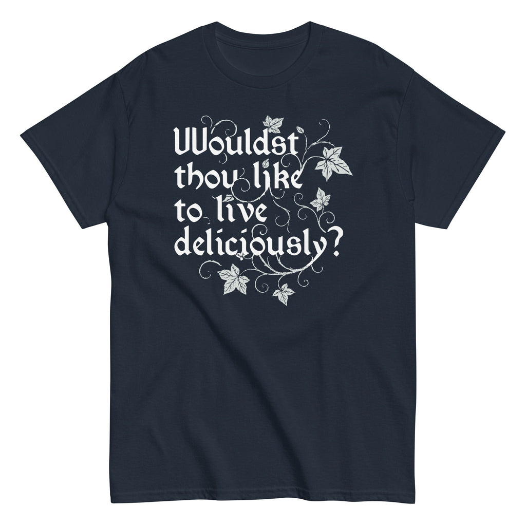 Wouldst Thou Like To Live Deliciously? Men's Classic Tee product image 3