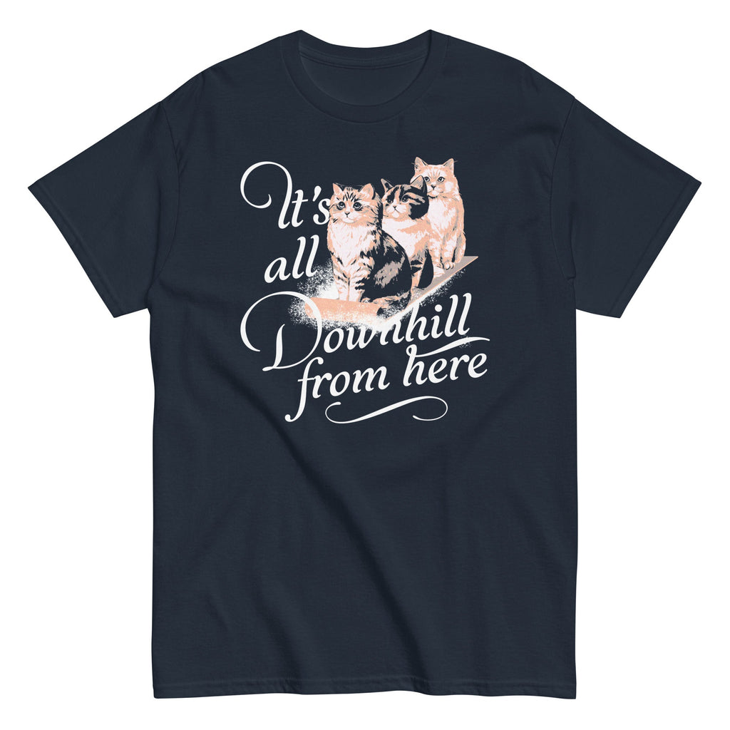 It's All Downhill From Here Men's Classic Tee product image 3