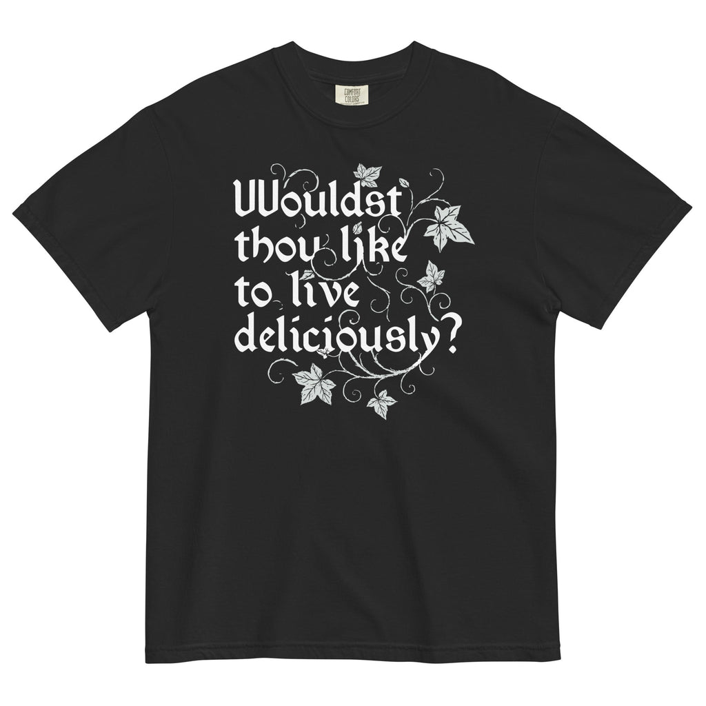 Wouldst Thou Like To Live Deliciously? Men's Relaxed Fit Tee product image 2