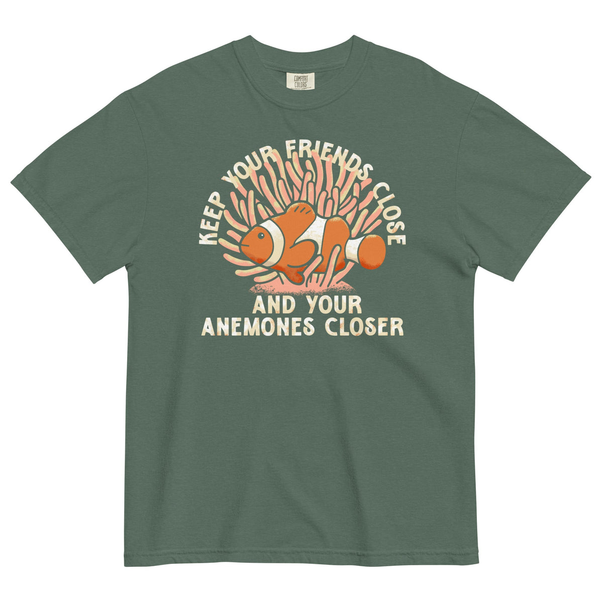 Keep Your Friends Close And Anemones Closer Men's Relaxed product image 6