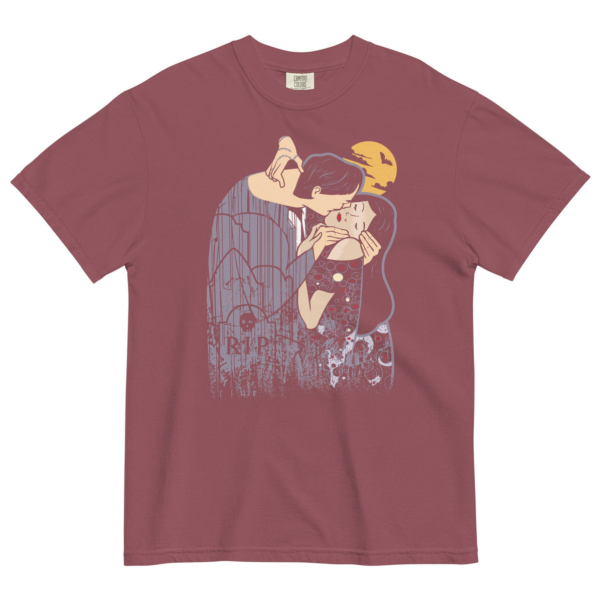 Kooky Spooky Kiss Men's Relaxed Fit Tee product image 5