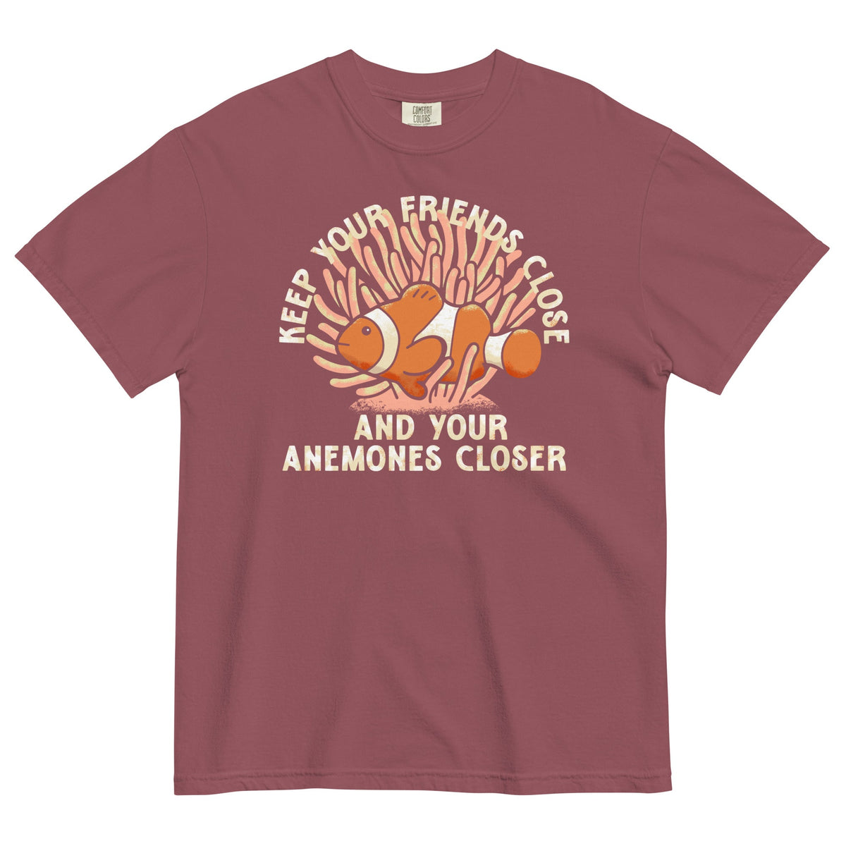 Keep Your Friends Close And Anemones Closer Men's Relaxed product image 5