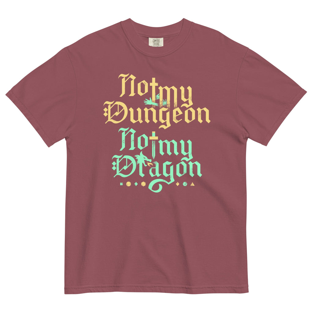 Not My Dungeon My Dragon Men's Relaxed Fit Tee product image 4