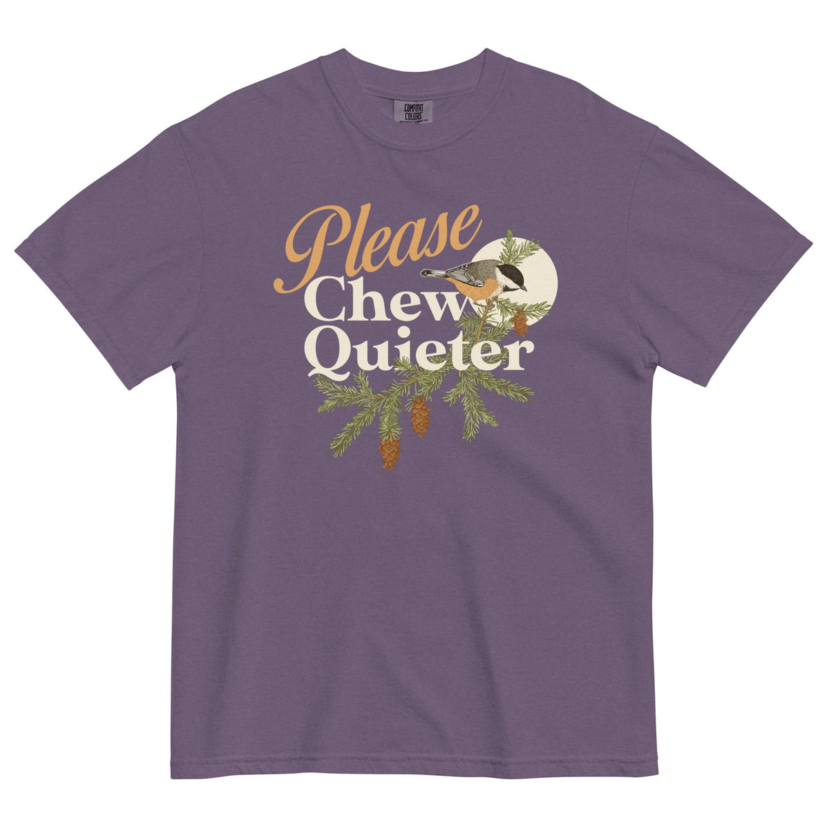 Please Chew Quieter Men's Relaxed Fit Tee product image 5
