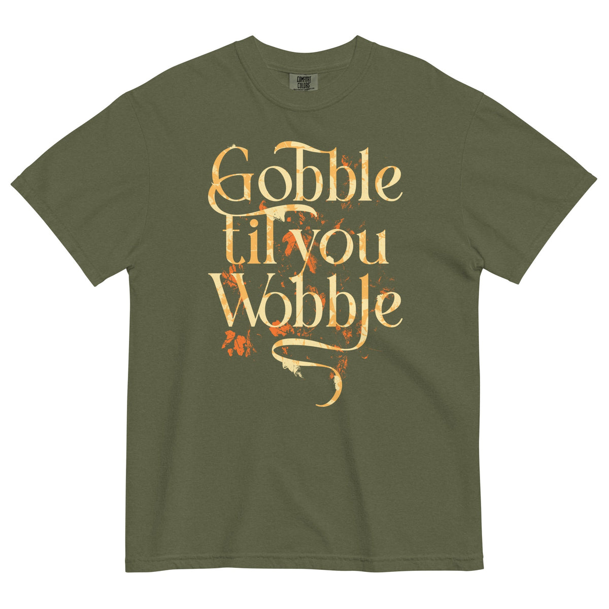 Gobble Til You Wobble Men's Relaxed Fit Tee product image 4