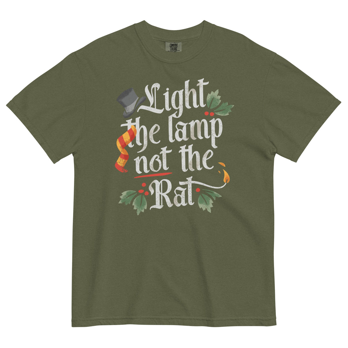 Light The Lamp Not Rat Men's Relaxed Fit Tee product image 4