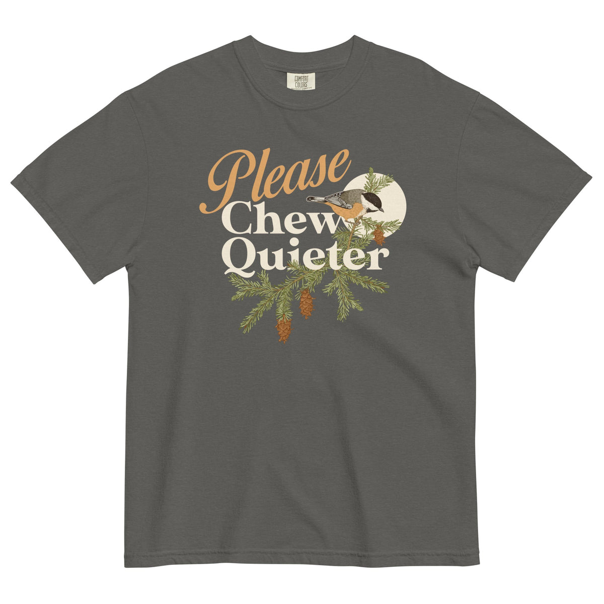 Please Chew Quieter Men's Relaxed Fit Tee product image 4