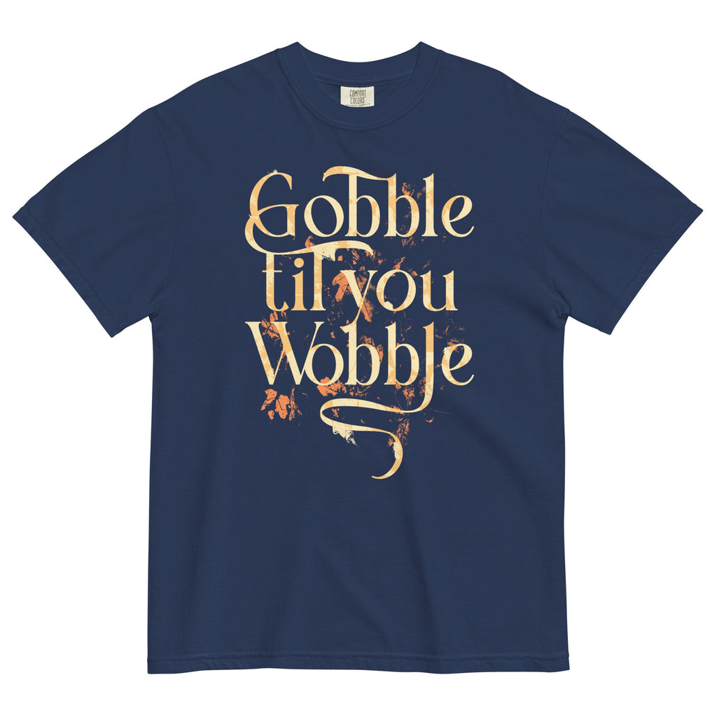 Gobble Til You Wobble Men's Relaxed Fit Tee product image 3