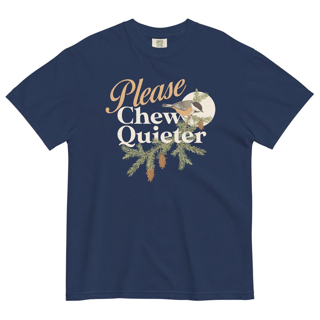 Please Chew Quieter Men's Relaxed Fit Tee product image 3