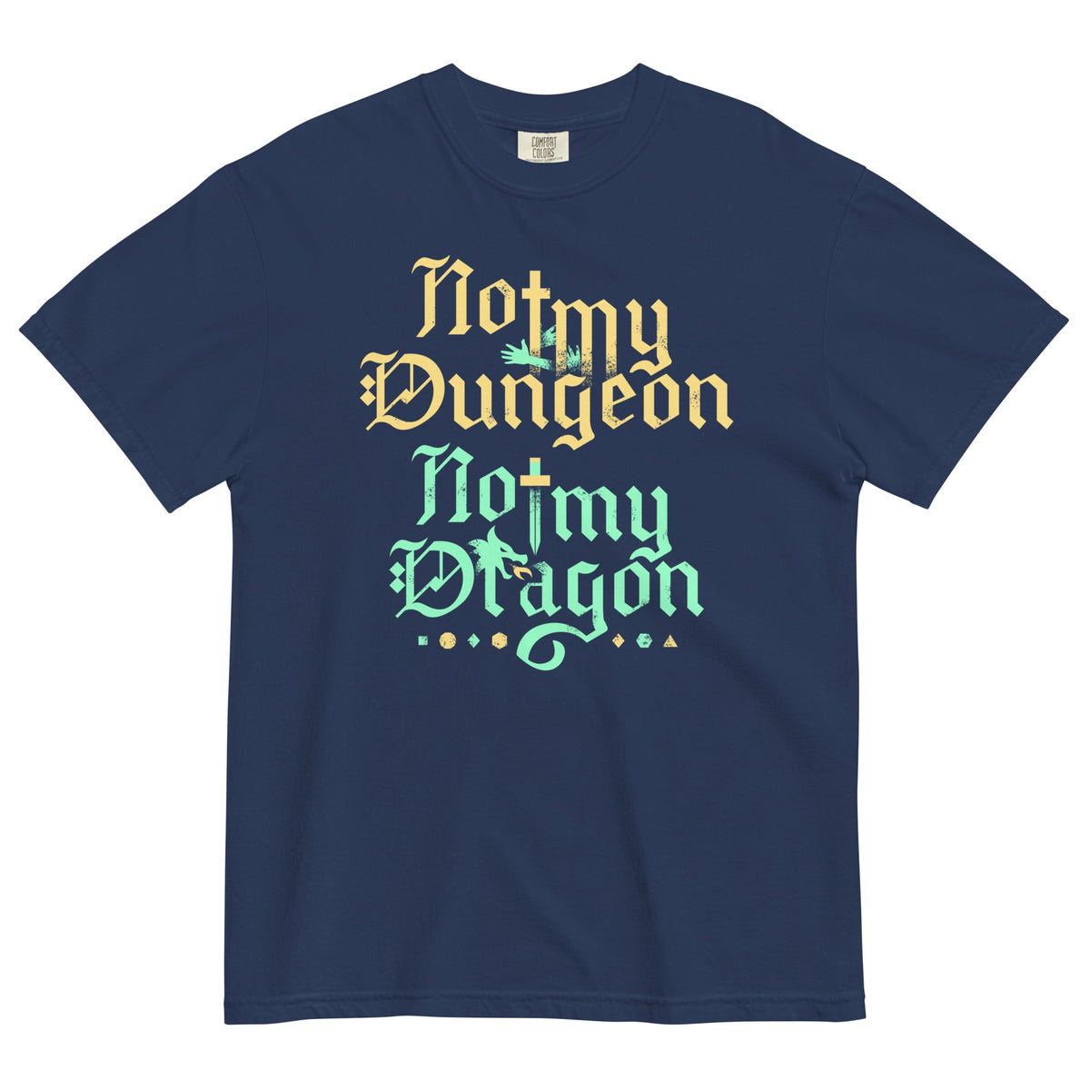 Not My Dungeon My Dragon Men's Relaxed Fit Tee product image 5