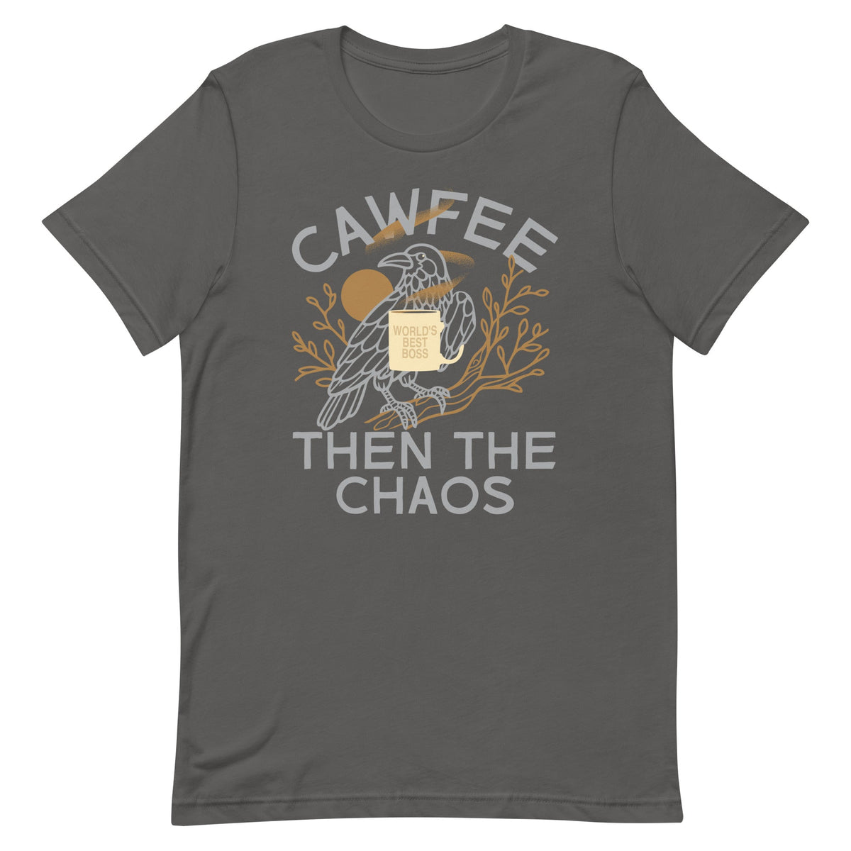 Cawfee Then The Chaos Men's Signature Tee product image 5