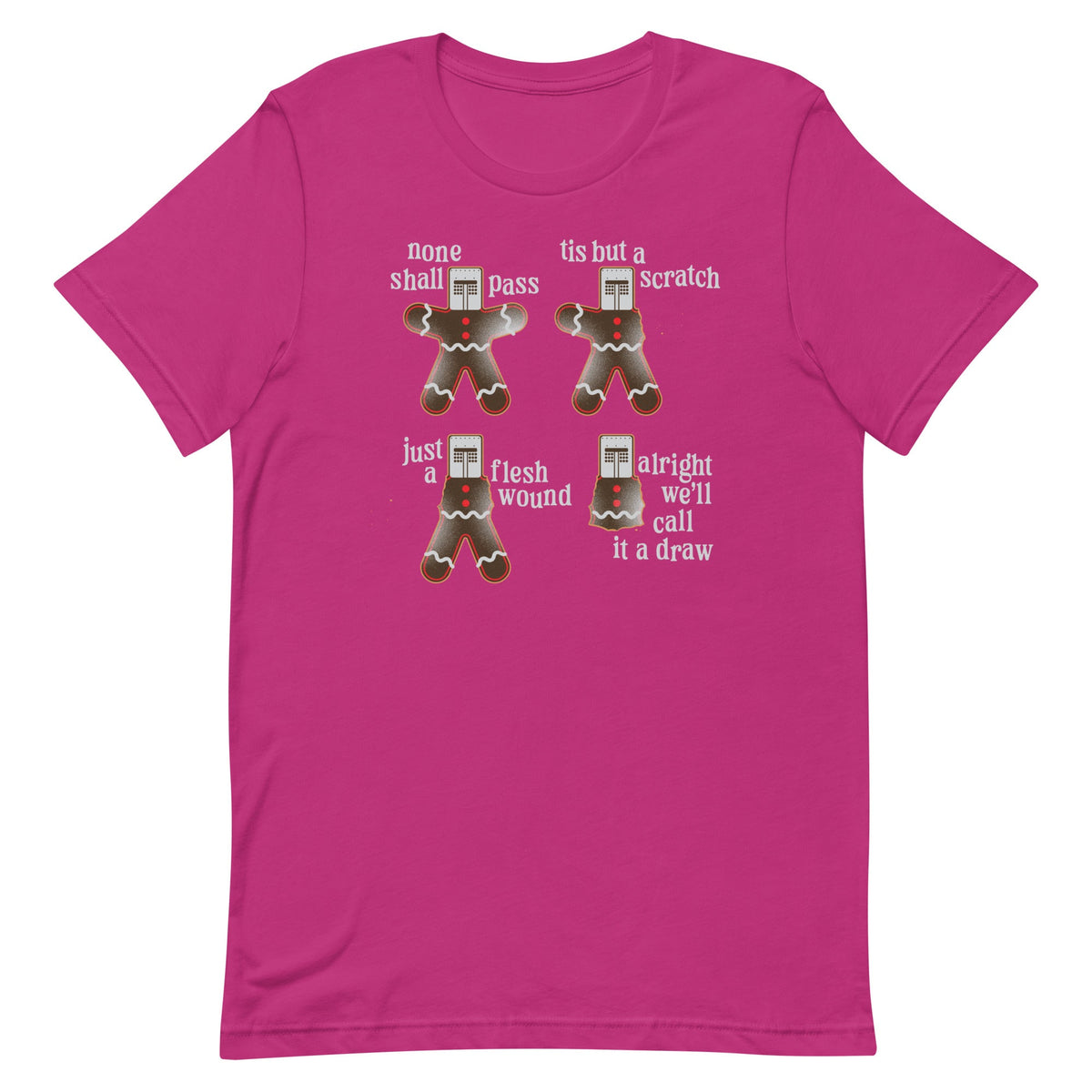 Alright We'll Call It A Draw Gingerbread Men's Signature Tee product image 4