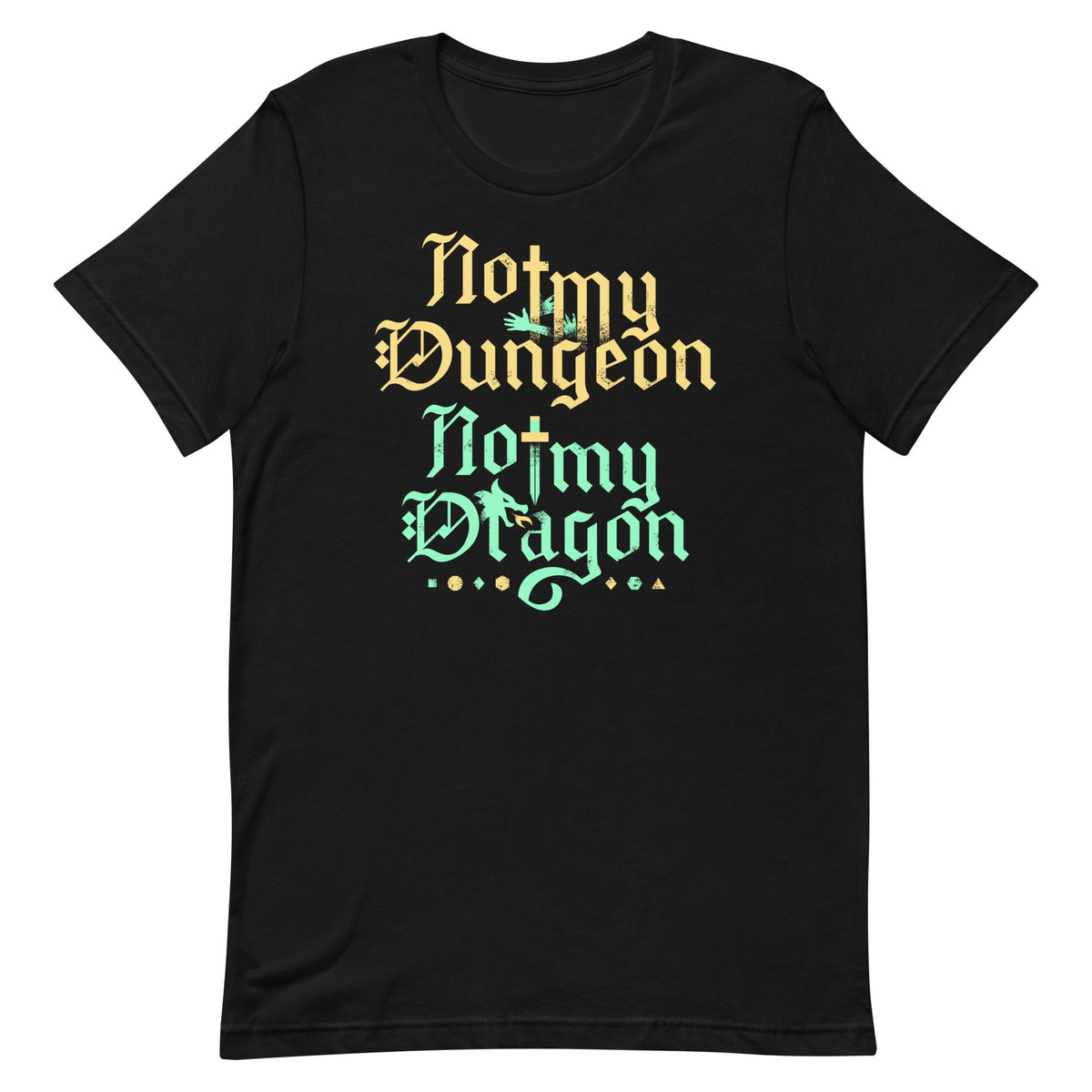Not My Dungeon My Dragon Men's Signature Tee product image 2