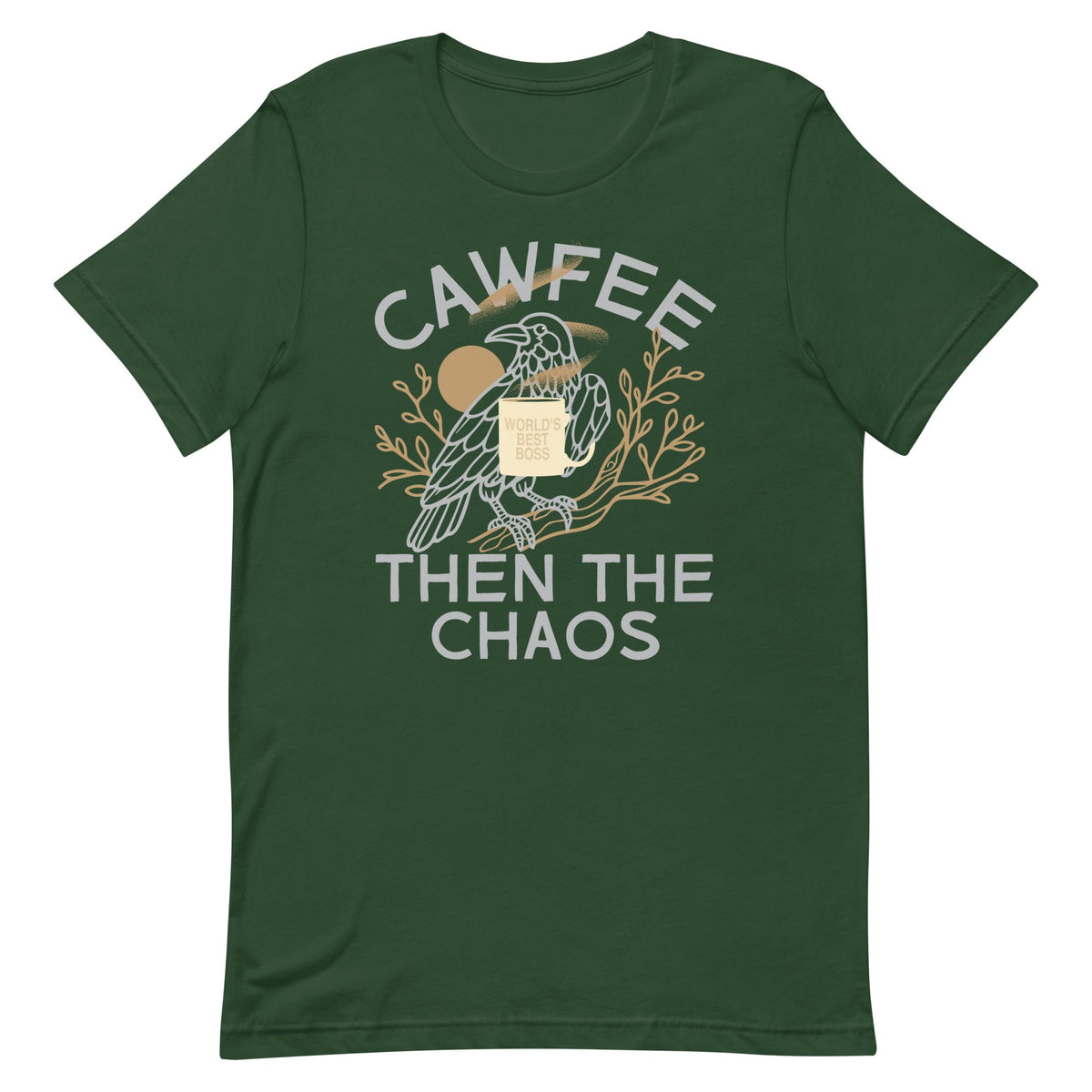 Cawfee Then The Chaos Men's Signature Tee product image 4