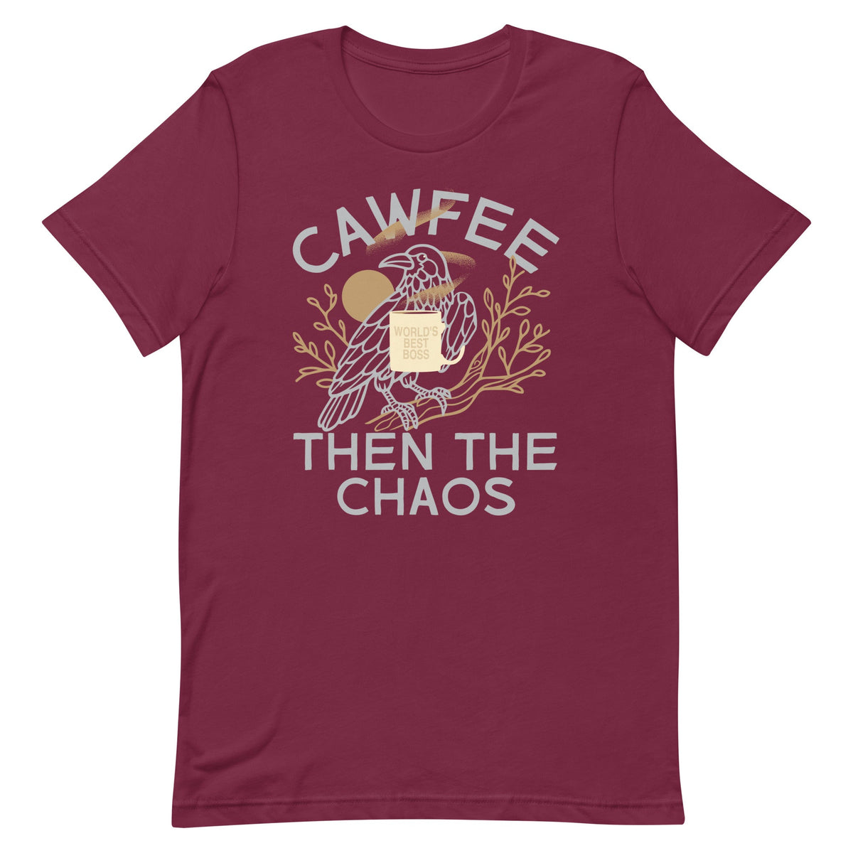 Cawfee Then The Chaos Men's Signature Tee product image 3