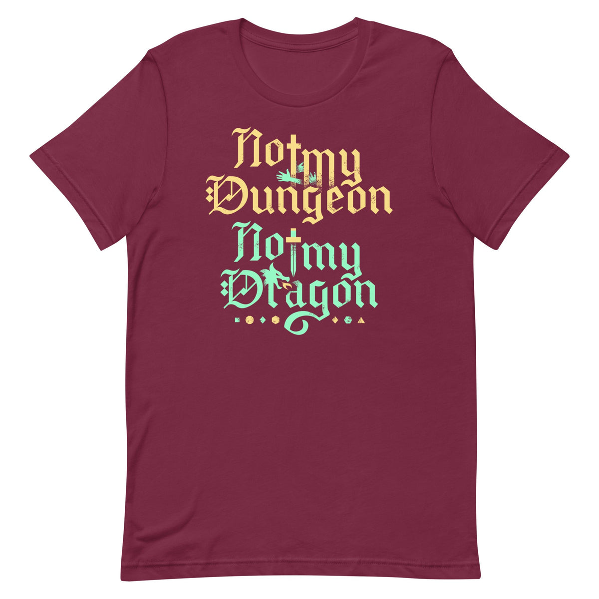 Not My Dungeon My Dragon Men's Signature Tee product image 4