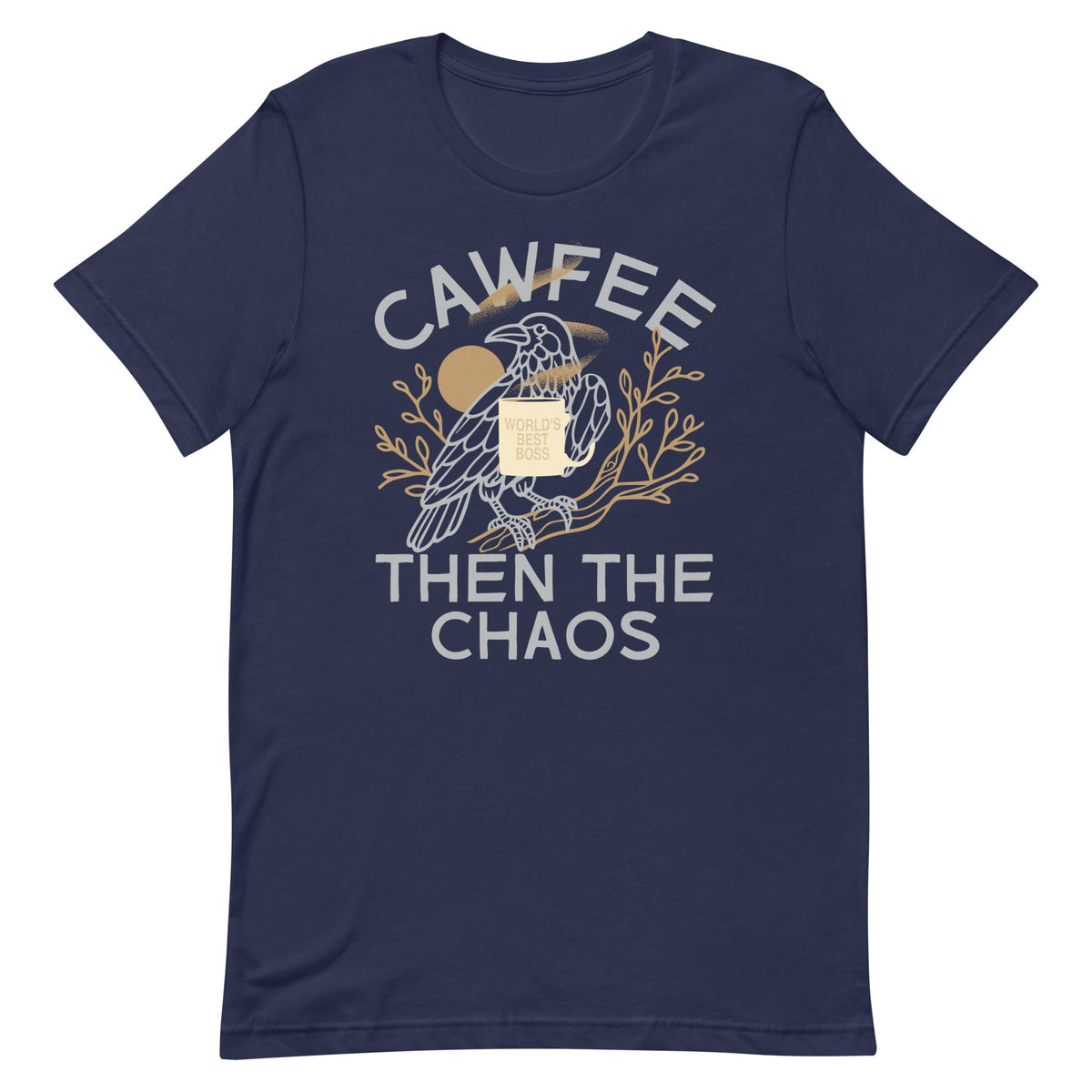 Cawfee Then The Chaos Men's Signature Tee product image 2