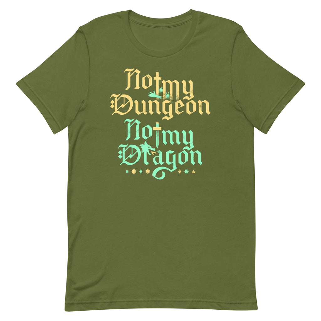 Not My Dungeon My Dragon Men's Signature Tee product image 5