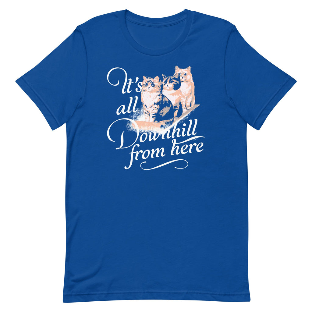 It's All Downhill From Here Men's Signature Tee product image 5