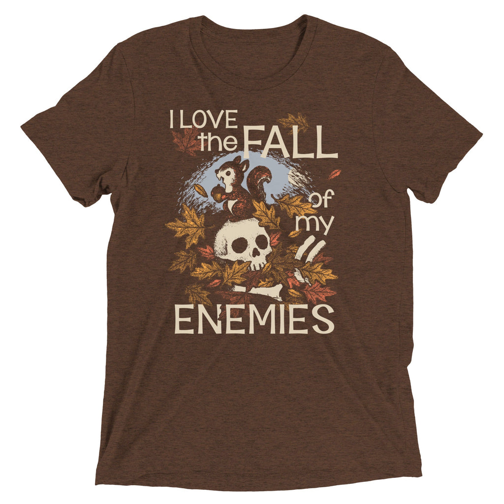 I Love The Fall Of My Enemies Men's Tri-Blend Tee product image 3