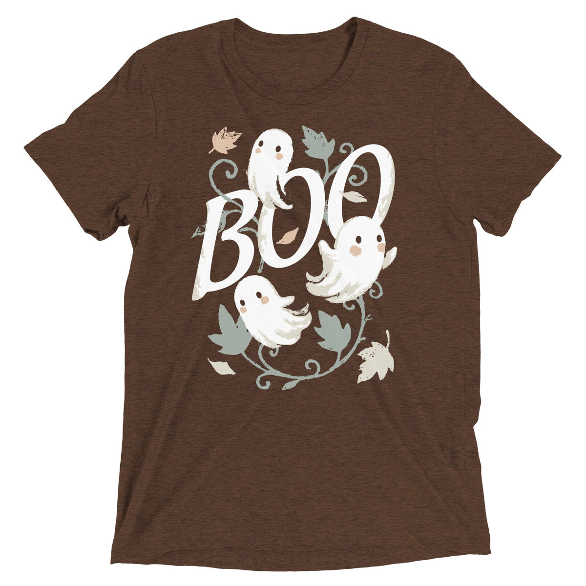 Boo Ghosts Men's Tri-Blend Tee product image 3