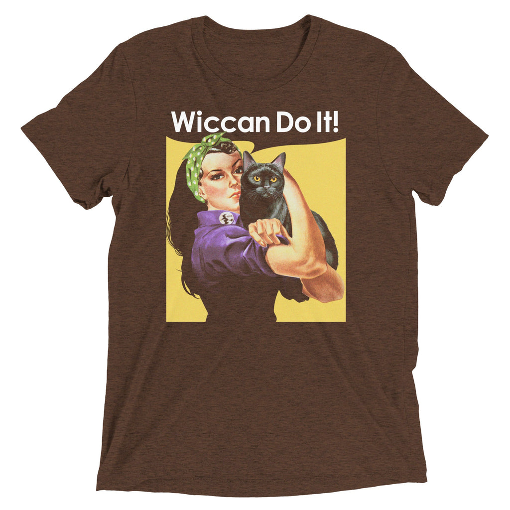 Wiccan Do It Men's Tri-Blend Tee product image 3